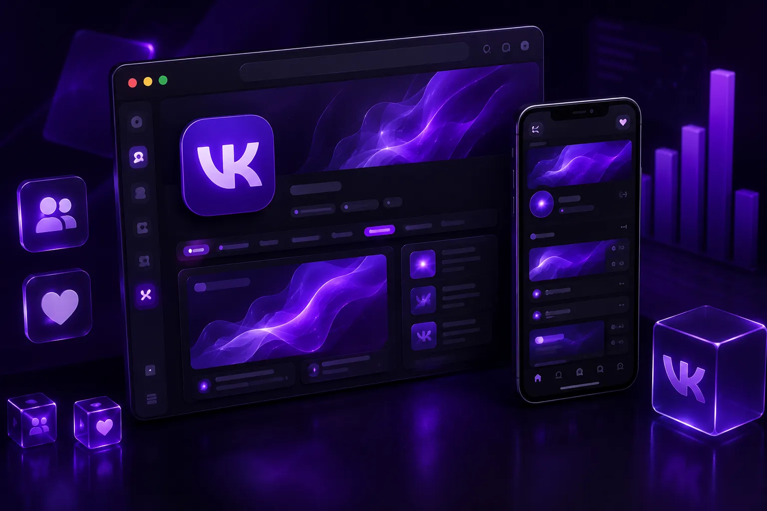 Оформление VK